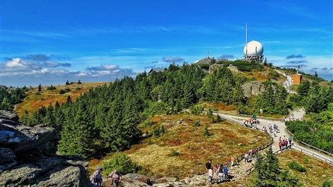 úchvatná místa NP Bavorský les