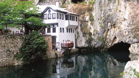 Klášter dervišů Blagaj
