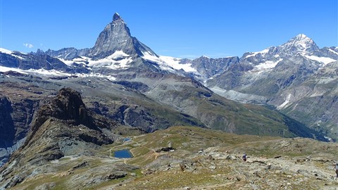 Cesta pod nejkrásnější horu Alp, Matterhorn