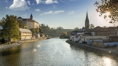 dominanta města Ledeč nad Sázavou