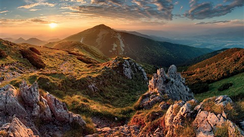 úchvatné hory v NP Velká Fatra