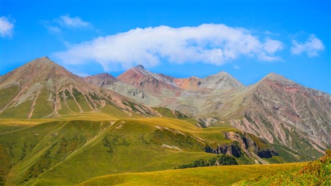 Kavkaz - nejvyšší pohoří Evropy