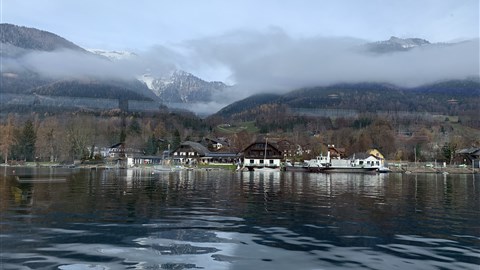 vánoční plavba po Wolfgangsee