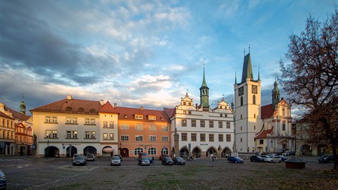 krásné renesanční stavby v Litoměřicích