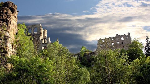 úchvatný hrad Oybin