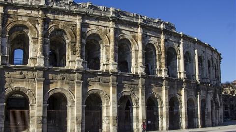 město Nimes aneb francouzský Řím