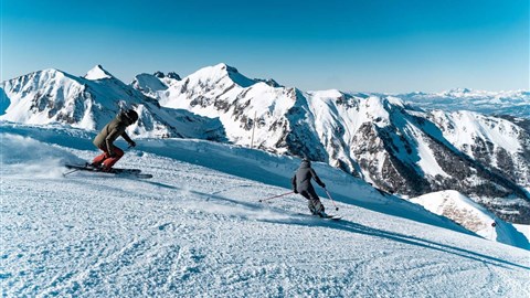 unikátní lyžování ve Francii