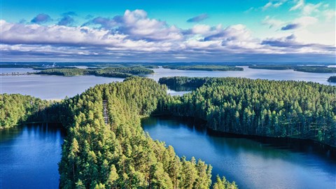 Nekonečná finská jezera