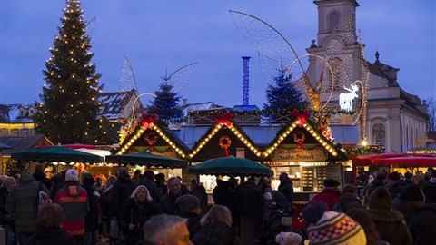 Vánoční atmosféra adventních trhů