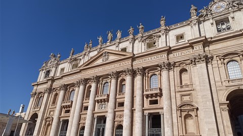 Velkolepá architektura Vatikánu