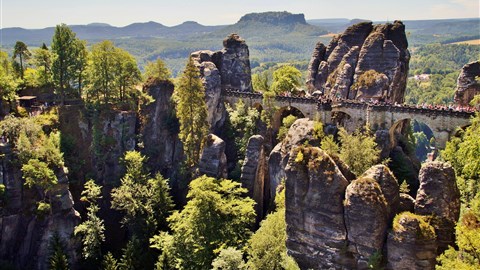 skalní most Bastei