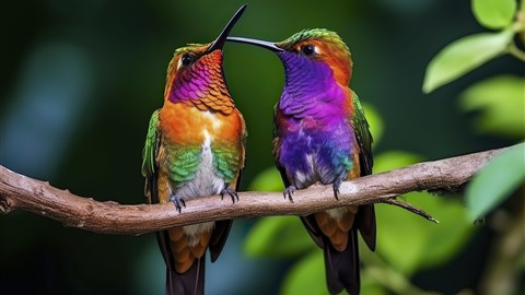 Neskutečně barevná příroda