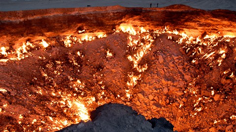 brána pekel v Darwaze