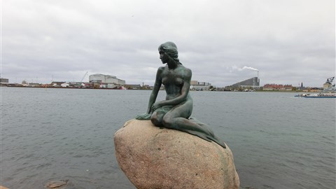 kodaňský symbol malé mořské víly