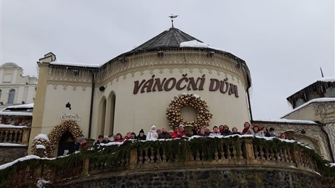 Vánoční dům na Zámečku Doubí