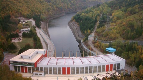 vodní elektrárna Dalešice